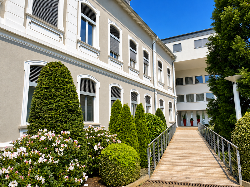 Zugang zur Haustür