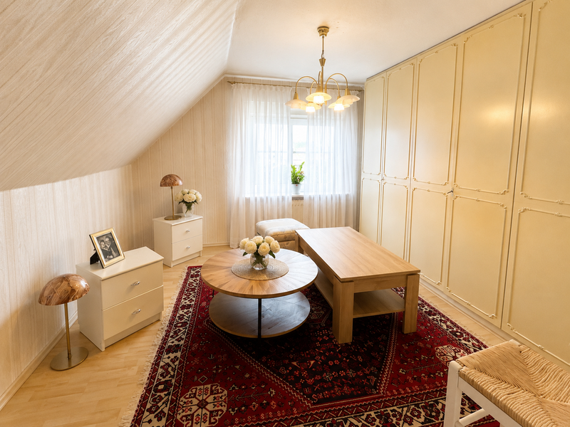 Schlafzimmer Altbau