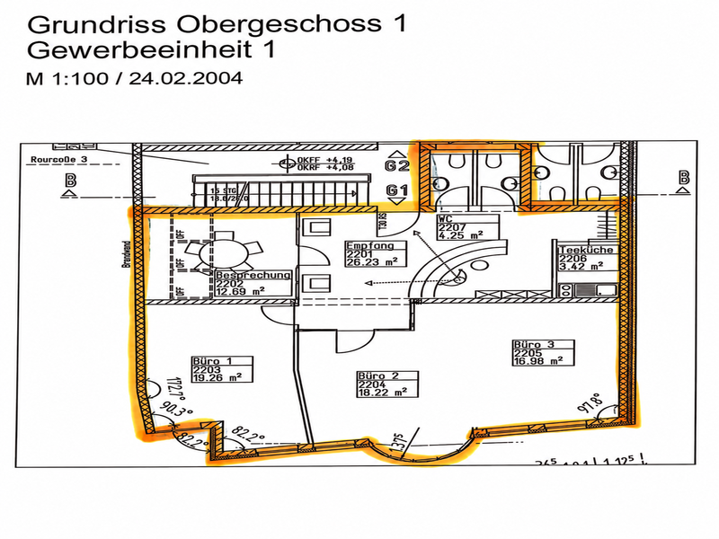 Grundriss 1. OG