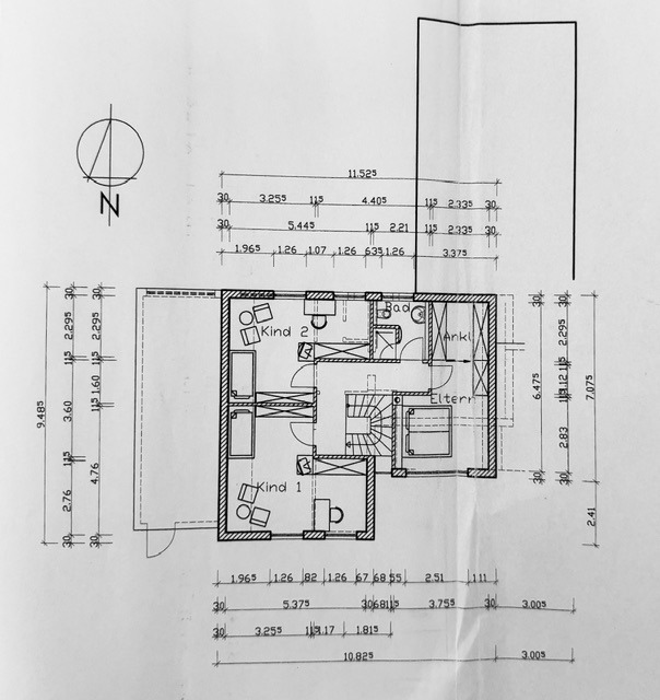 Dachgeschoss Neubau